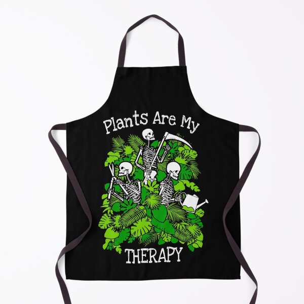 Item preview, Plants Are My Therapy Garden Plant Lover Skeleton Gardener designed and sold by GrandeDuc.