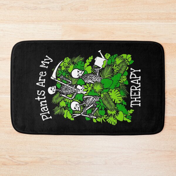 Item preview, Plants Are My Therapy Garden Plant Lover Skeleton Gardener designed and sold by GrandeDuc.
