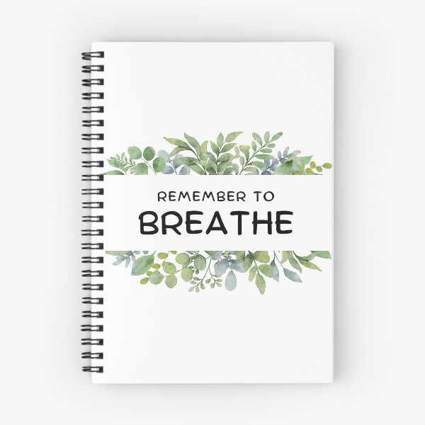 Item preview, Remember To Breathe designed and sold by HSPgiftshop.