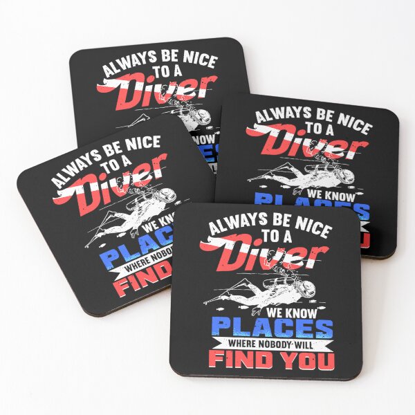 Item preview, Always Be Nice To Diver Gift Scuba Diving designed and sold by Zaidan16.