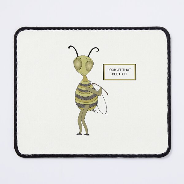 Item preview, Look at that Bee itch designed and sold by UncenteredVisuals.