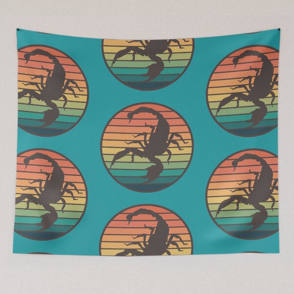 Item preview, Retro Rainbow Scorpion  designed and sold by toadsforall.