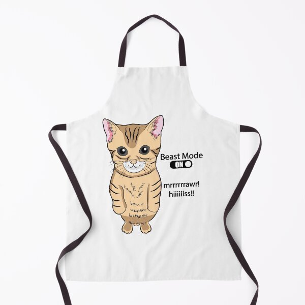 Item preview, Cute Standing Cat Meme Beast the Mode ON Funny Kitten Meme designed and sold by alltheprints.