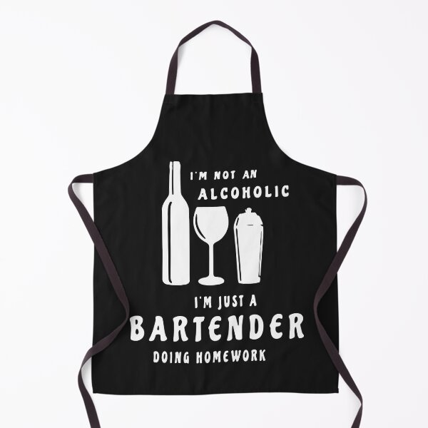 Item preview, I'm Not An Alcoholic Just A Bartender Funny Bartender Love designed and sold by TaraxDoolittle.