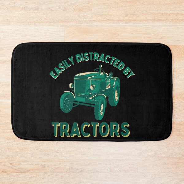 Item preview, Vintage Easily Distracted By Tractors Farmer designed and sold by pixelone.