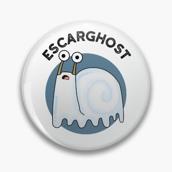 Item preview, Escarghost Funny French Ghost Snail Puns  designed and sold by punnybone.
