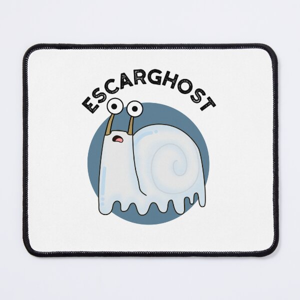 Item preview, Escarghost Funny French Ghost Snail Puns  designed and sold by punnybone.