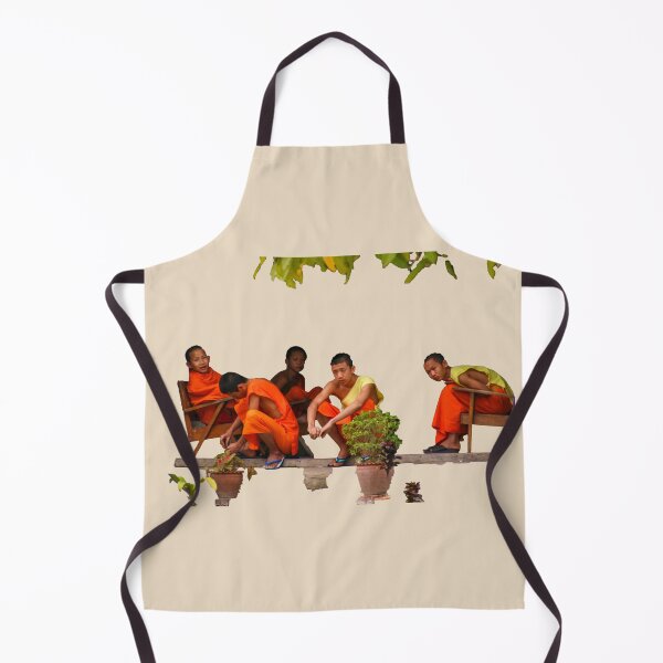 Item preview, Novice monks relaxing designed and sold by indiafrankk.