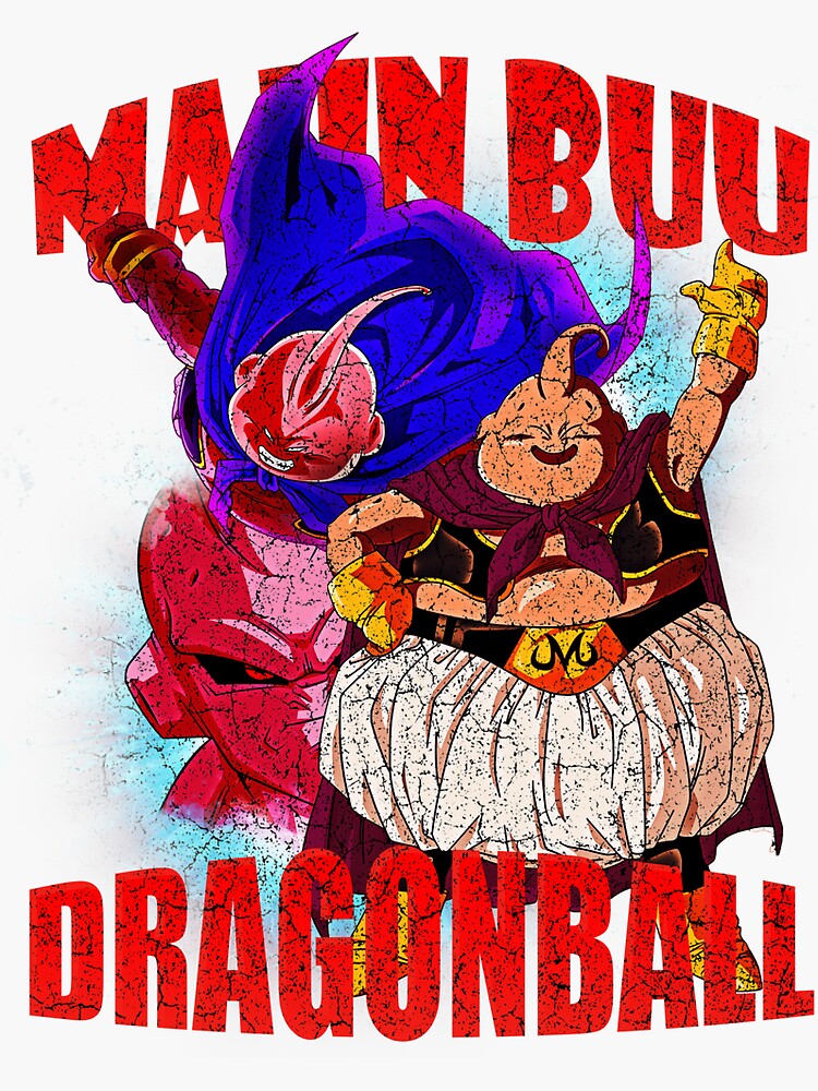 "buu" Sticker For Sale By Majin-b | Redbubble