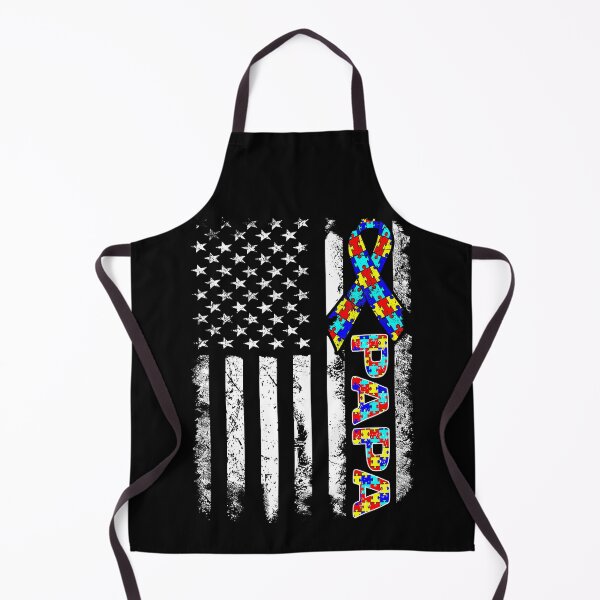 Item preview, Papa Autism Awareness American Flag Fathers Day For Dad Papa designed and sold by HaaChris-Artis.