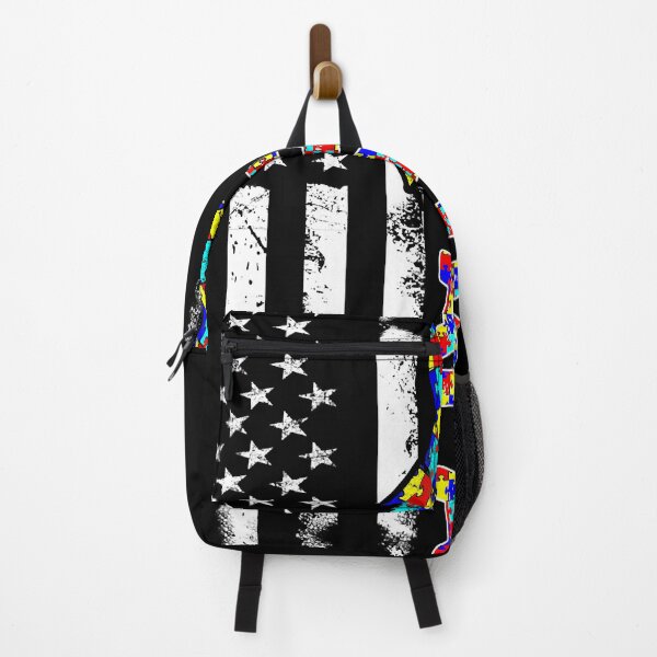 Item preview, Papa Autism Awareness American Flag Fathers Day For Dad Papa designed and sold by HaaChris-Artis.