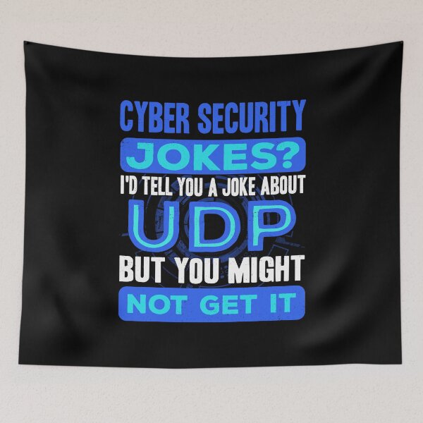 Item preview, Cyber Security Professional Expert Ethical Hacker UDP Joke designed and sold by ShopTheStyle.