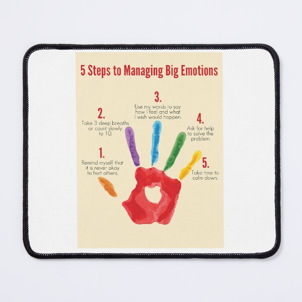 Item preview, 5 Steps to Managing big Emotions designed and sold by Garnettee.