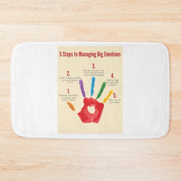 Item preview, 5 Steps to Managing big Emotions designed and sold by Garnettee.