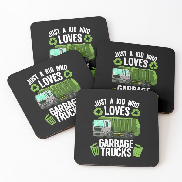 Item preview, Funny Garbage Truck Art Boys Girls Kids Toddler Trash Truck  designed and sold by AdonisShop.