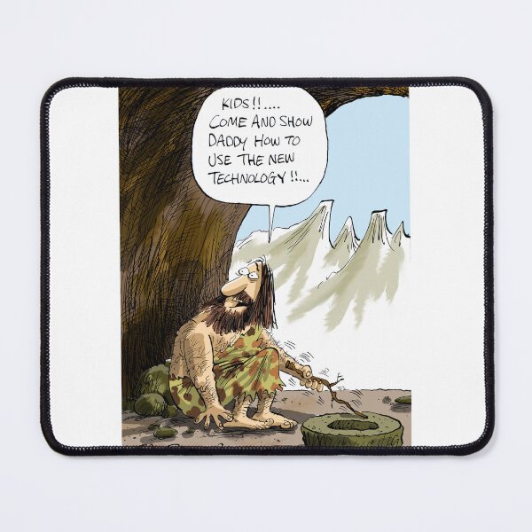 Item preview, Caveman Technology designed and sold by IanBakerToons.