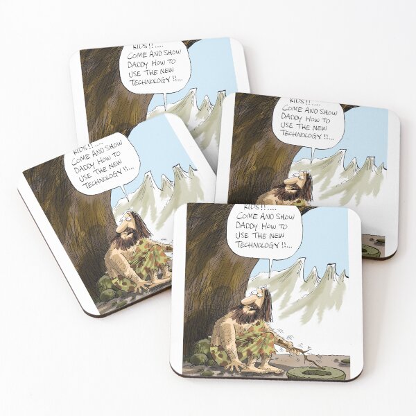 Item preview, Caveman Technology designed and sold by IanBakerToons.