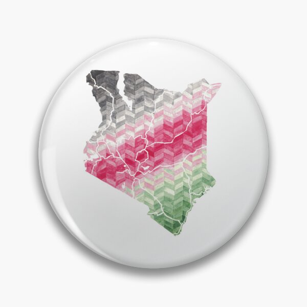 Item preview, Kenya Map Sticker designed and sold by SharlaPaints.