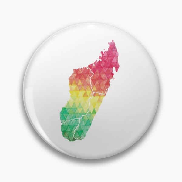 Item preview, Madagascar Map Sticker designed and sold by SharlaPaints.