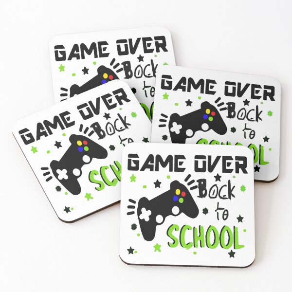 Item preview, Game Over Back To School Kids  designed and sold by Viktor Kabbach.