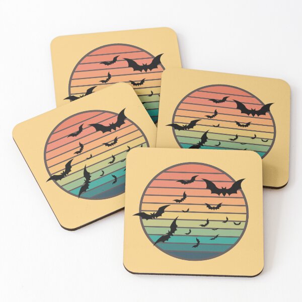 Item preview, Retro Rainbow Bats designed and sold by toadsforall.