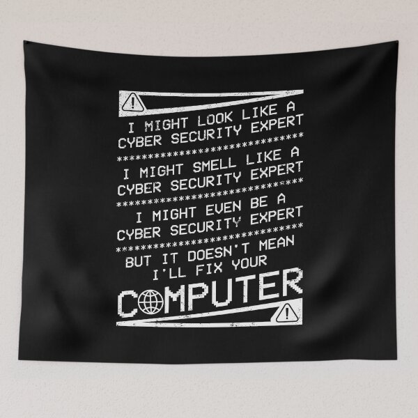 Item preview, Cyber Security Professional Expert Ethical Hacker Quote designed and sold by ShopTheStyle.