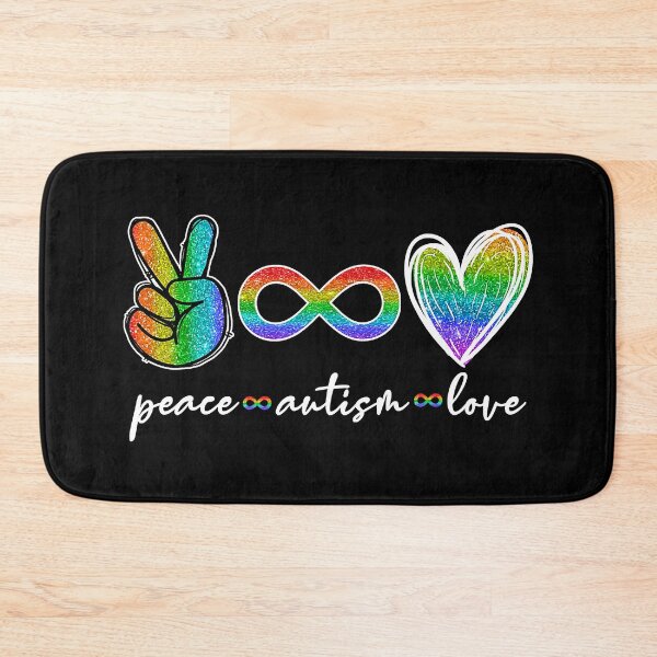 Item preview, Peace Autism Love Infinity Symbol Autism Awareness designed and sold by HaaChris-Artis.