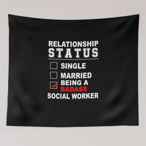 Item preview, BADASS Social Worker designed and sold by Garnettee.