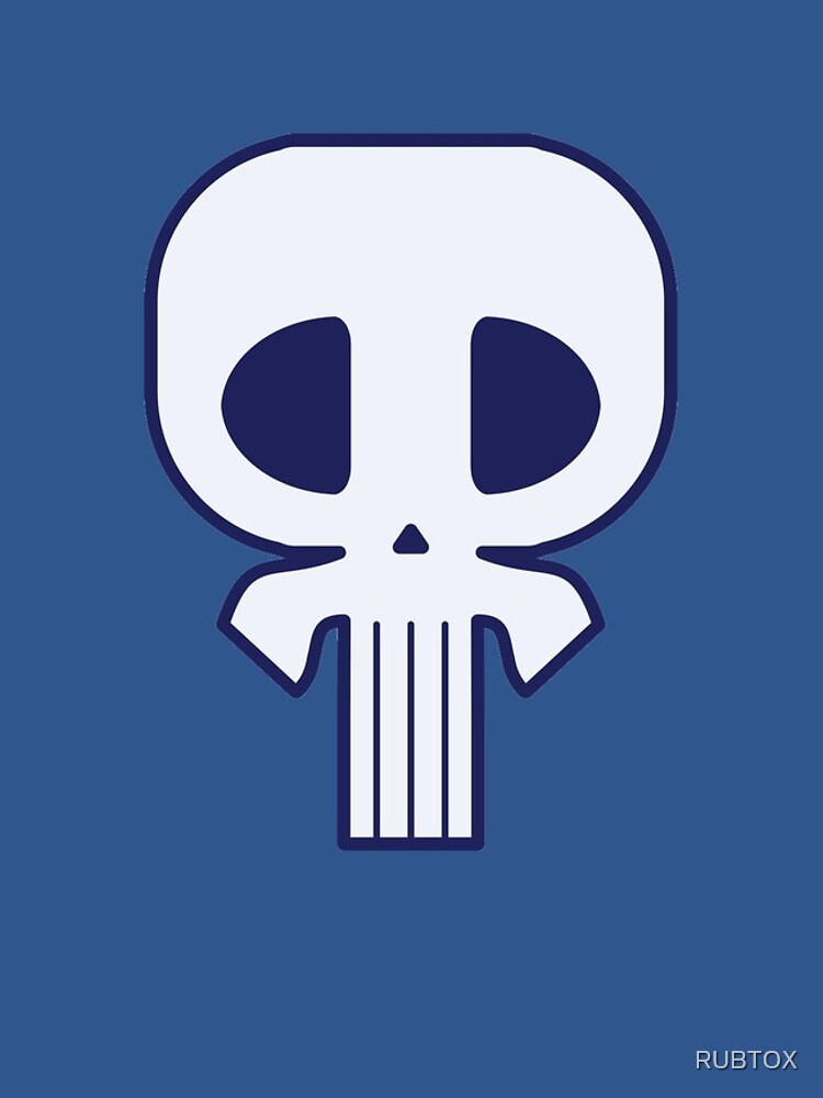 Thumbnail 4 of 4, iPhone Case, Blue Skull designed and sold by RUBTOX.