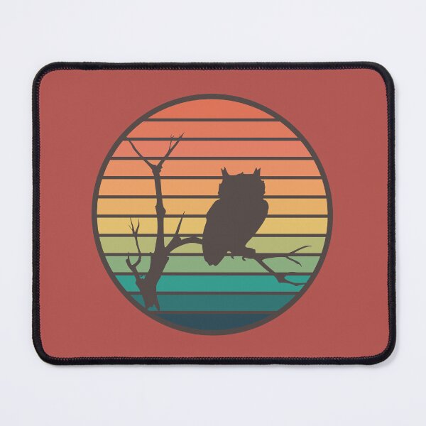 Item preview, Retro Rainbow Owl designed and sold by toadsforall.