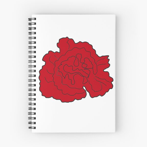 Item preview, red carnation floral flower  designed and sold by khulisara246.