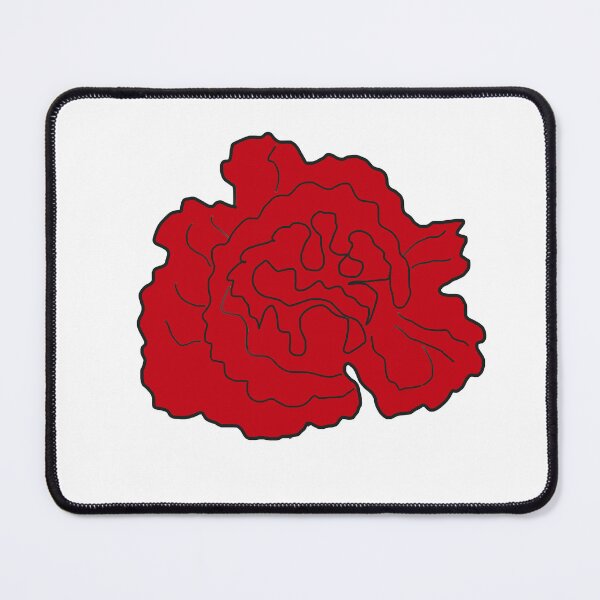 Item preview, red carnation floral flower designed and sold by khulisara246.