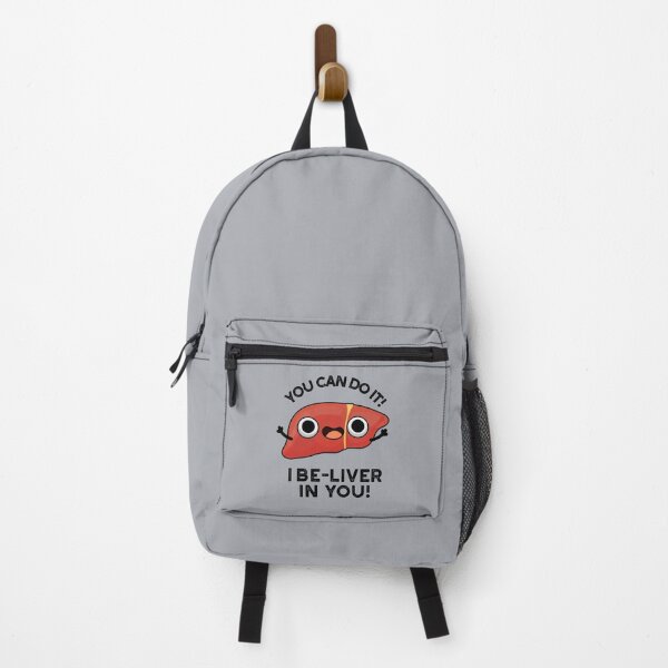 Item preview, You Can Do It I Be-liver In You Positive Liver Puns  designed and sold by punnybone.