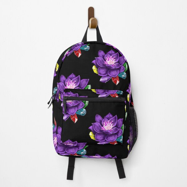 Item preview, Black Lotus Flower And Crystals designed and sold by MollyWill56046.