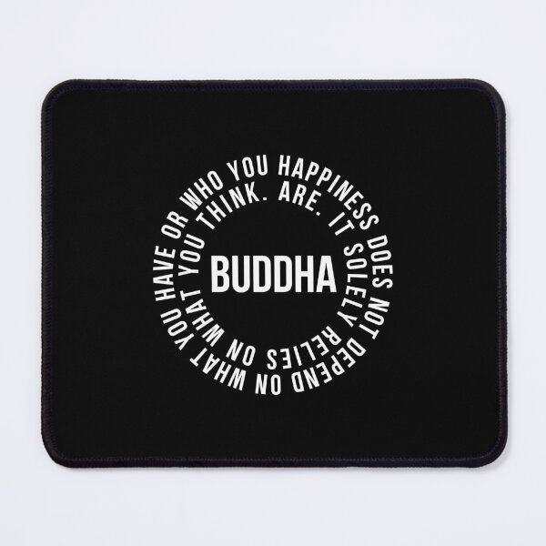 Item preview, Beautiful buddha quote about Happiness, in English designed and sold by artdragongift 15.