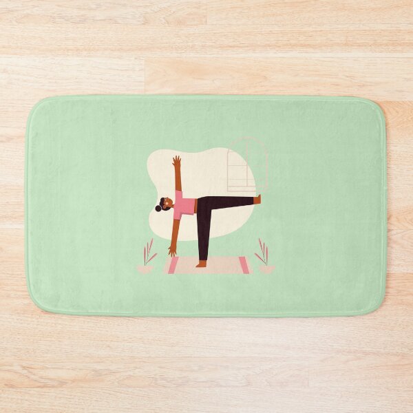 Item preview, Half Moon Yoga Pose designed and sold by RedTomasB.