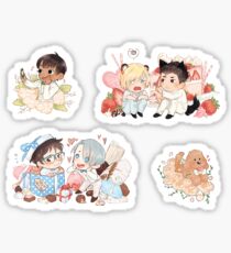 YOI White Day Zine Stickers Sticker