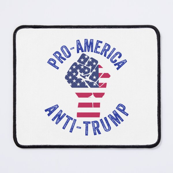 Item preview, Pro-America Anti-Trump -USA Flag BLM Logo    designed and sold by AlexanCasado4.
