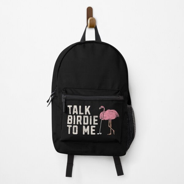 Item preview, Flamingo Playing Golf Talk Birdie To Me Golf Funny Golfing Gift  designed and sold by alenaz.
