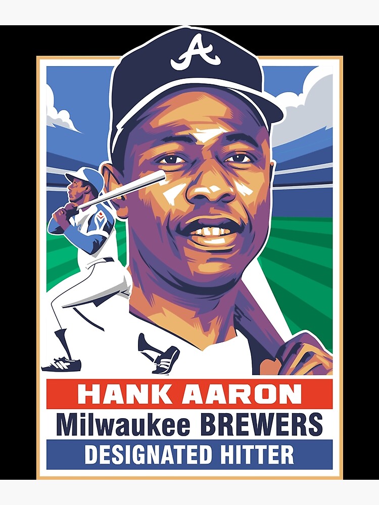 Hank Aaron, Brewers  Hank aaron, Vintage baseball, Brewers