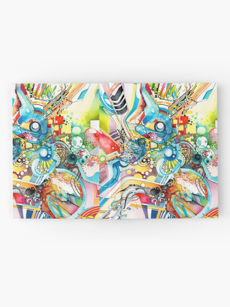 Tubes of Wonder - Abstract Watercolor + Pen Illustration Canvas Print for  Sale by jeffjag