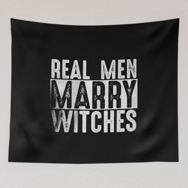 Item preview, Real men marry witches  designed and sold by Kgomotso Makgoka.