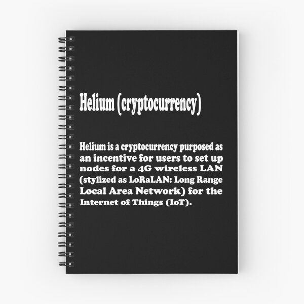 Artikelvorschau, Krypto Crypto Helium Mining HNT Bitcoin Blockchain entworfen und verkauft von Sash92.