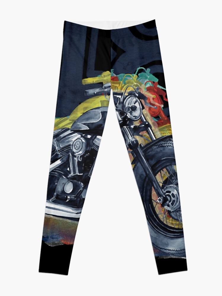 Harley Davidson 48 Leggings for Sale by Ansdale
