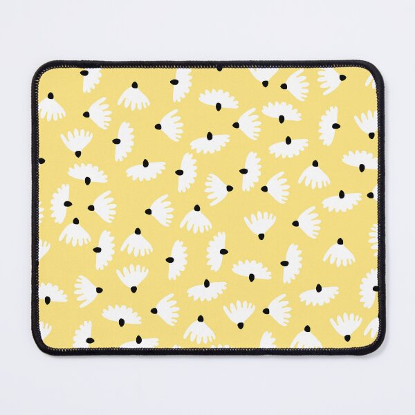 Item preview, Retro Chamomile Pattern on Yellow Background designed and sold by kapotka.