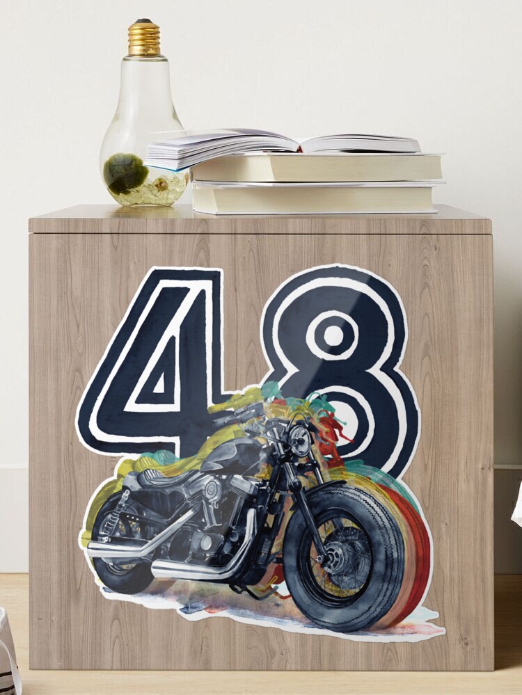Harley Davidson 48 Sticker for Sale by Ansdale