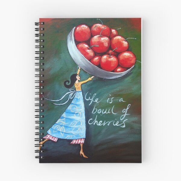 Item preview, Life is a bowl of cherries designed and sold by Art by Ira.