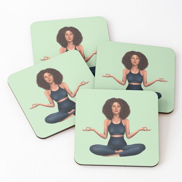 Item preview, Half Moon Yoga Pose designed and sold by RedTomasB.