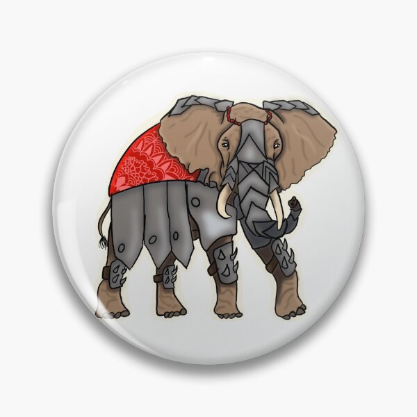 Artikelvorschau, Krieger Elefant entworfen und verkauft von JeterStudio.
