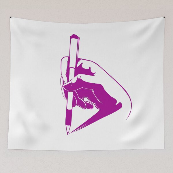 Item preview, Hand Drawing | Purple Edition designed and sold by beanibooi.